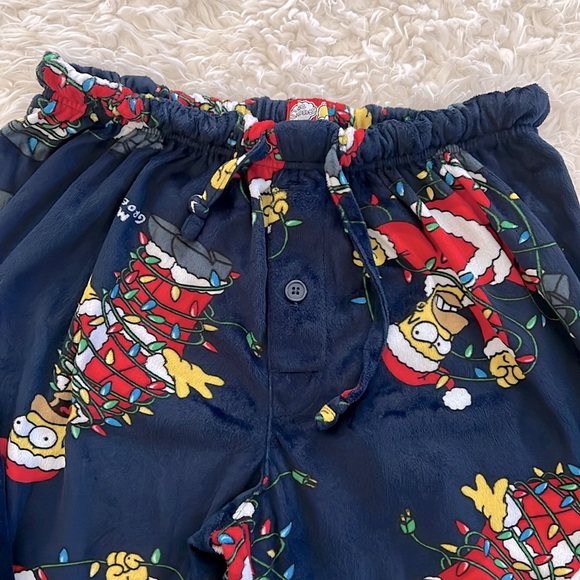 Simpsons Christmas Pajama Pants - Picture 5 of 10
